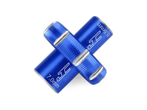 Blue Anodized 5.5mm and 7.0mm Combo Thumb Wrench (JCO25561)