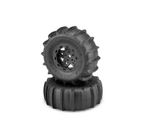 Animals with Tremor Wheels 2.2/3.0 SCT Yellow Compound Premounted Tires for Slash 2WD Rear/Slash 4x4 (2) (JCO31543045)