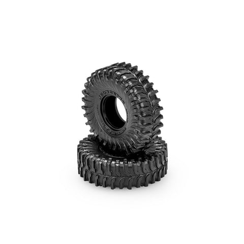 The Hold 1" SCX24 Aggressive Off-Road Tires, 63mm Outer Diameter, Green Compound (2) (JCO405802)