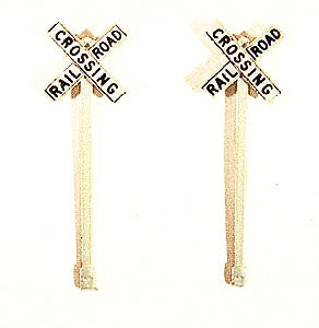 HO Custom Railroad Crossbucks (2) (JLI845)