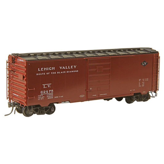 HO RTR 40' PS-1 Boxcar, Lehigh Valley (LV) #62475 (KAD4336)