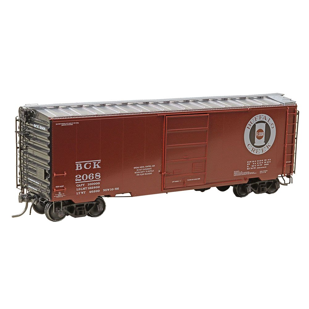 HO RTR 40' PS-1 Boxcar, Buffalo Creek (BCK) #2068 (KAD4932)