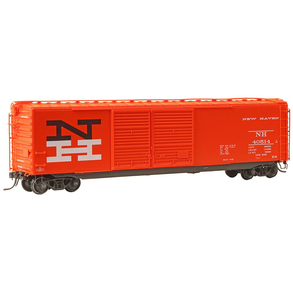 HO RTR 50' PS-1 Boxcar, New Haven (NH) #40514 (KAD6744)