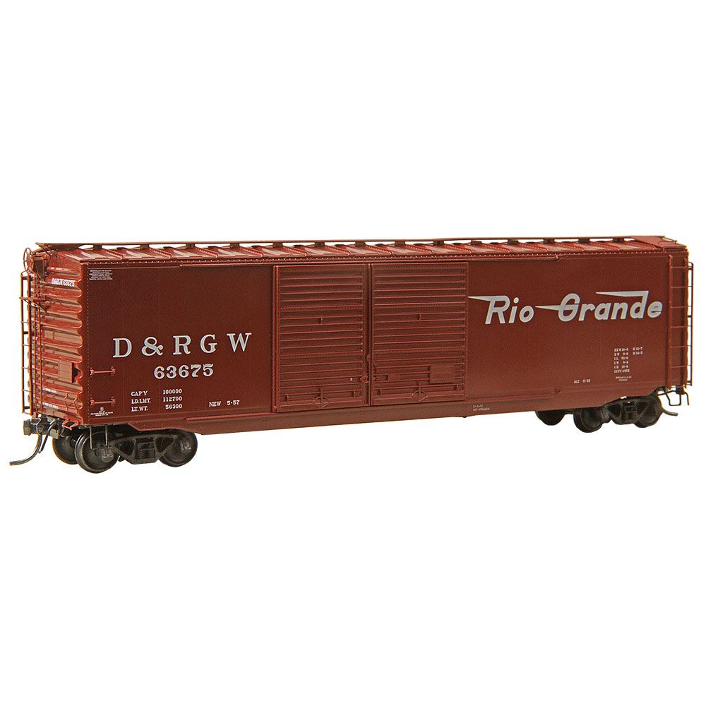 HO RTR 50' PS-1 Boxcar, Denver Rio Grand Western (D&RGW) #63675 (KAD6745)