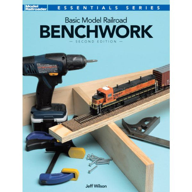 Basic Model Railroad Benchwork, Second Edition Softcover Book (KAL12469)