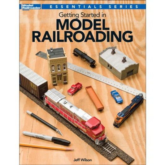 Getting Started in Model Railroading Softcover Book (KAL12495)