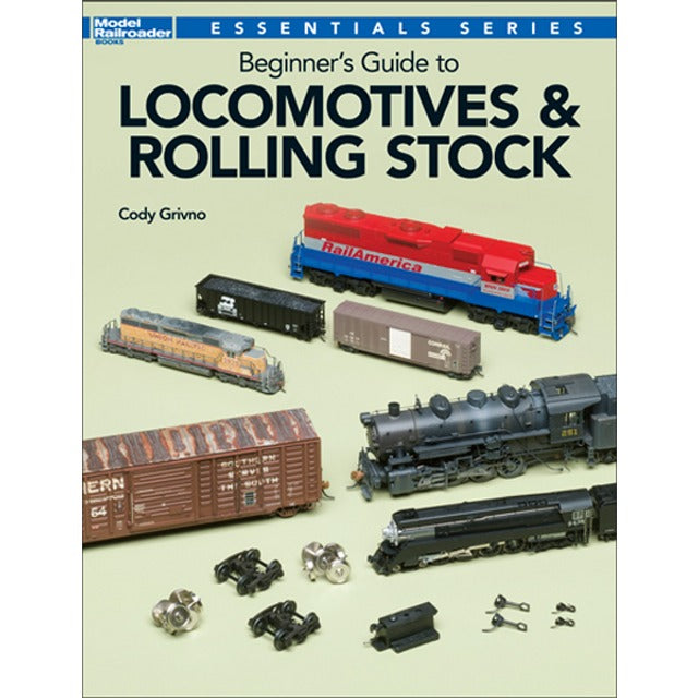 Beginner's Guide to Locomotives and Rolling Stock Softcover Book (KAL12800)