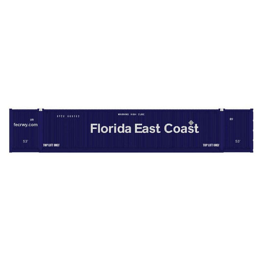 N 53' Ribbed Side Container, Florida East Coast (FEC) (2) (KAT80054J)