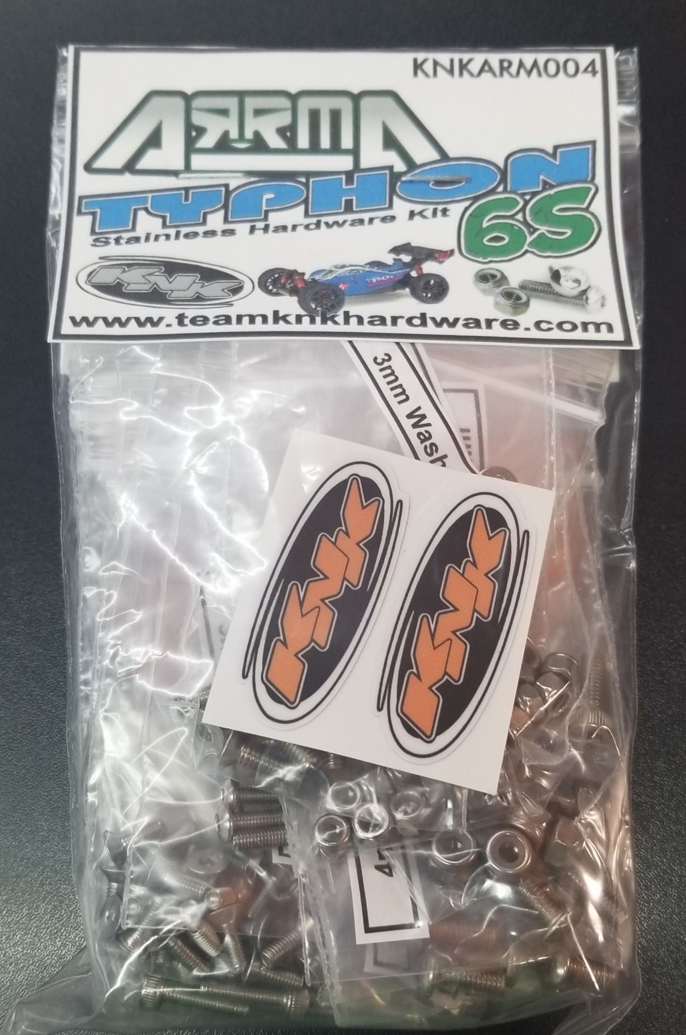 Stainless Hardware Kit: Arrma Typhon 6S (KNKARM004)