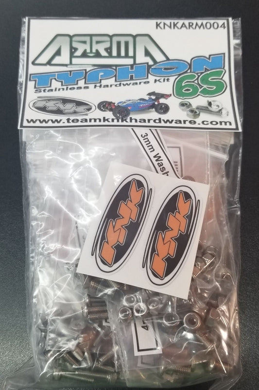 Stainless Hardware Kit: Arrma Typhon 6S (KNKARM004)