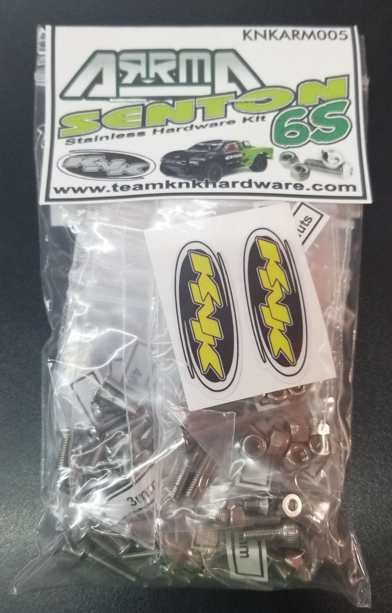 Stainless Hardware Kit: Arrma Senton 6S (KNKARM005)