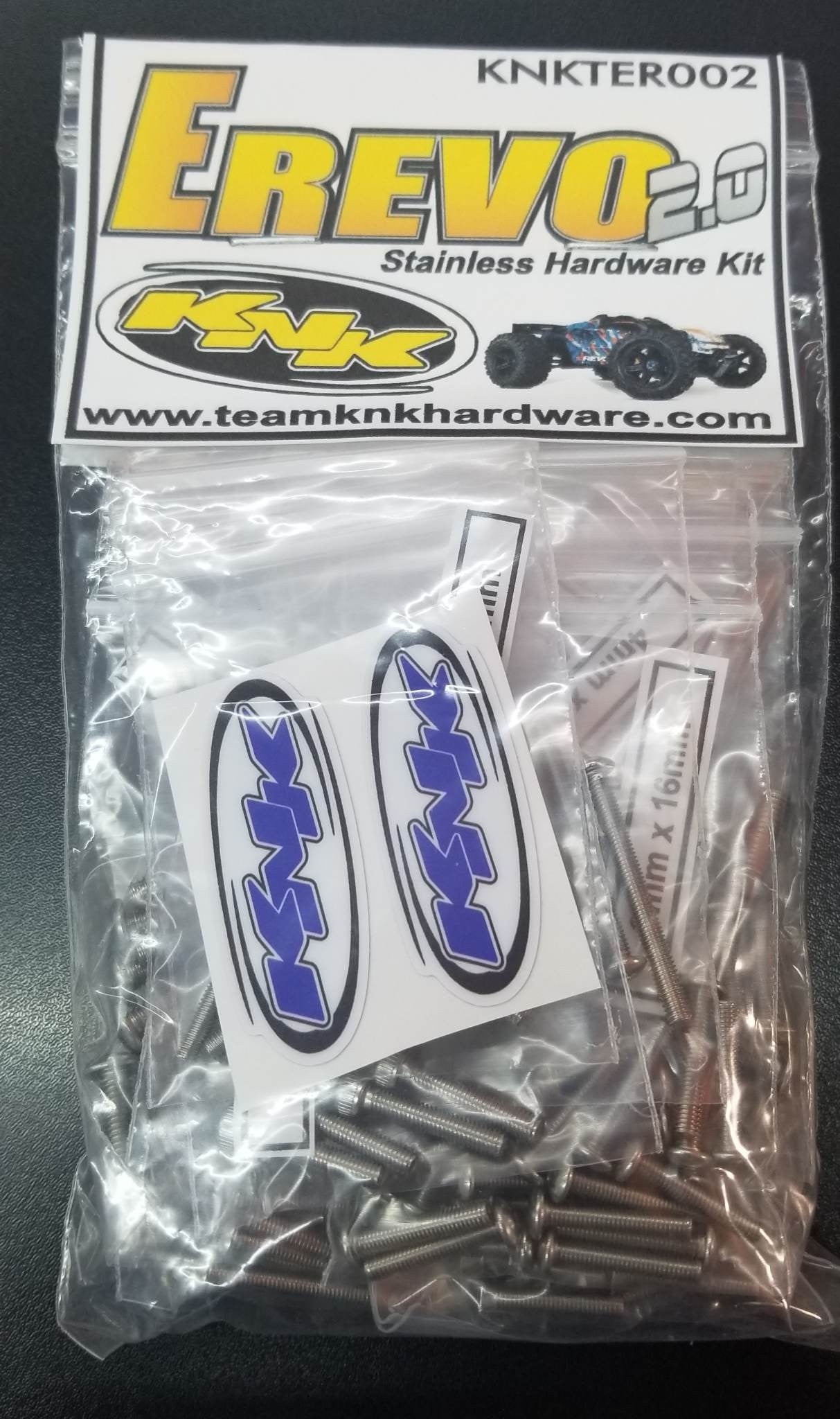 Stainless Hardware Kit: Traxxas E-Revo 2.0 (KNKTER002)