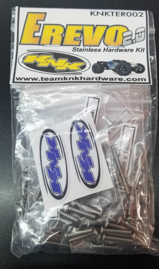Stainless Hardware Kit: Traxxas E-Revo 2.0 (KNKTER002)