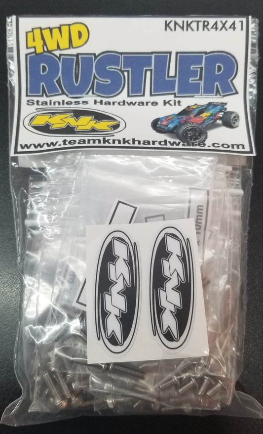 Stainless Hardware Kit: Traxxas Rustler 4x4 (KNKTR4X41)
