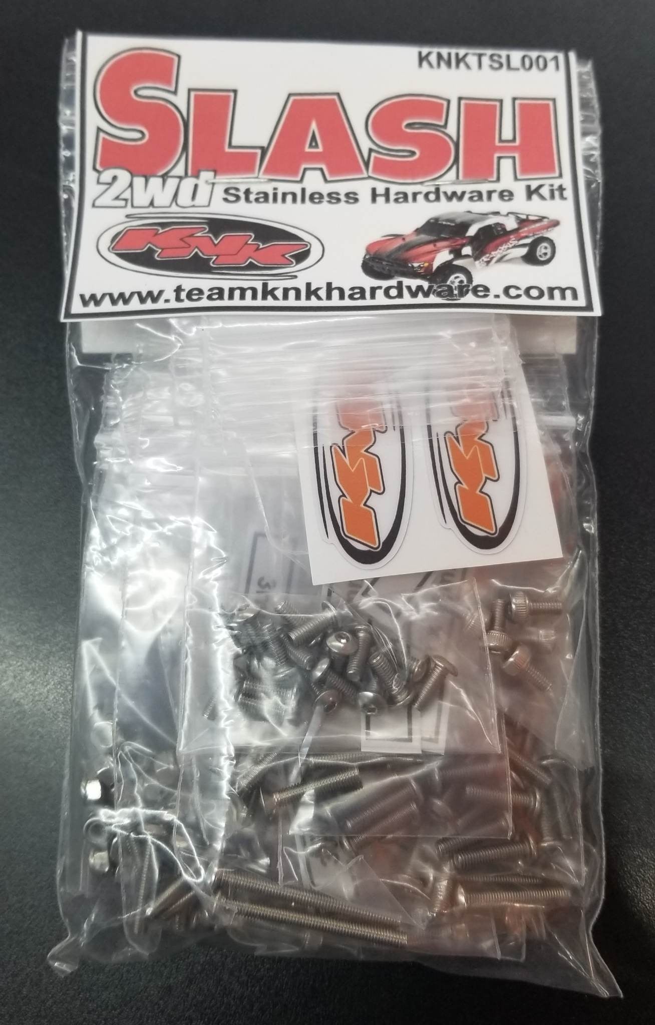Stainless Hardware Kit: Traxxas Slash 2WD (KNKTSL001)