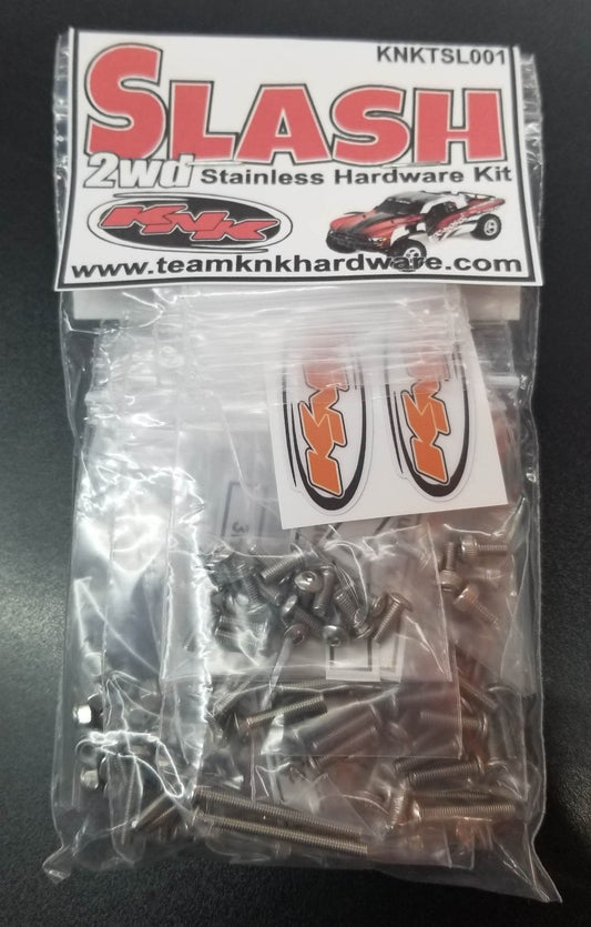 Stainless Hardware Kit: Traxxas Slash 2WD (KNKTSL001)