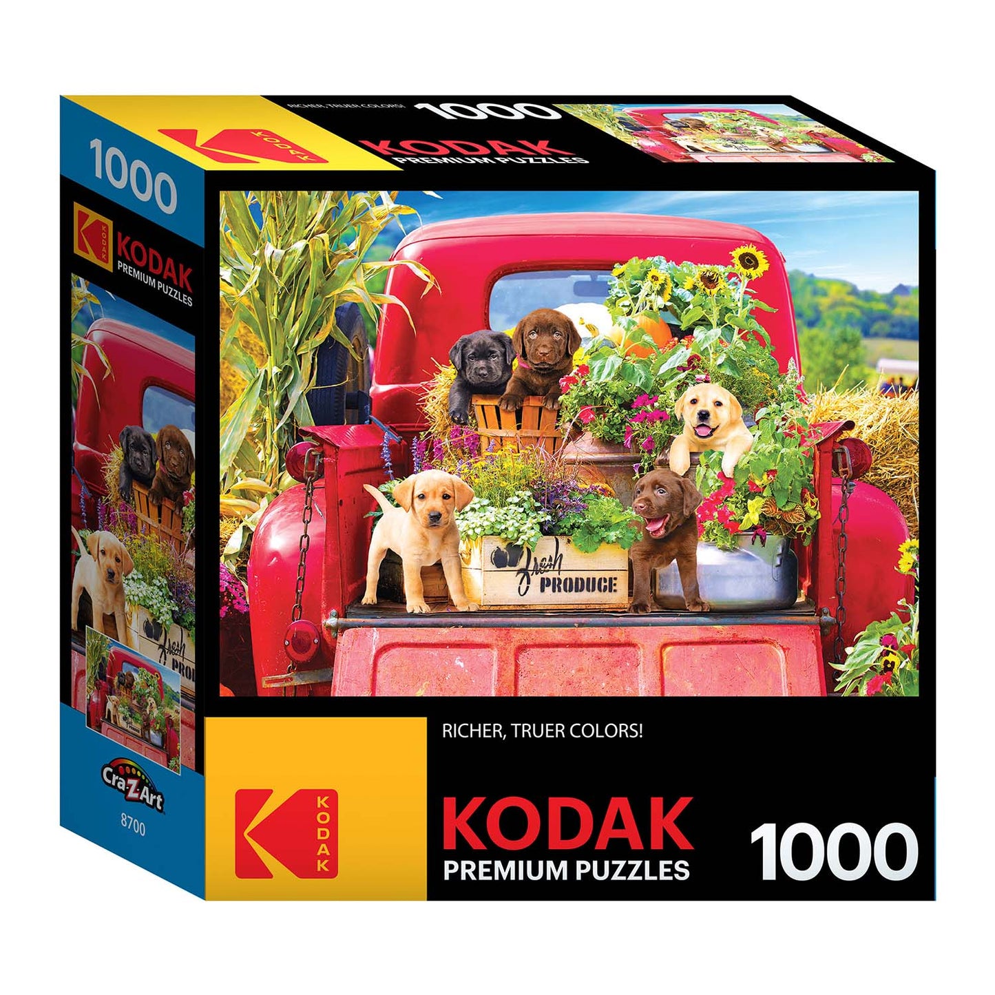 Stowaways Premium Puzzle, 20"x27", 1000 Pieces (KOD640807)