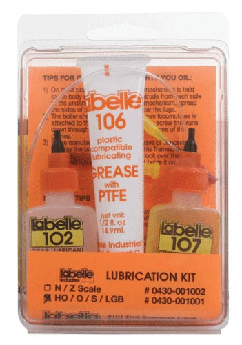 HO/O Oiler Starter Set Assortment (3) (LAB1001)