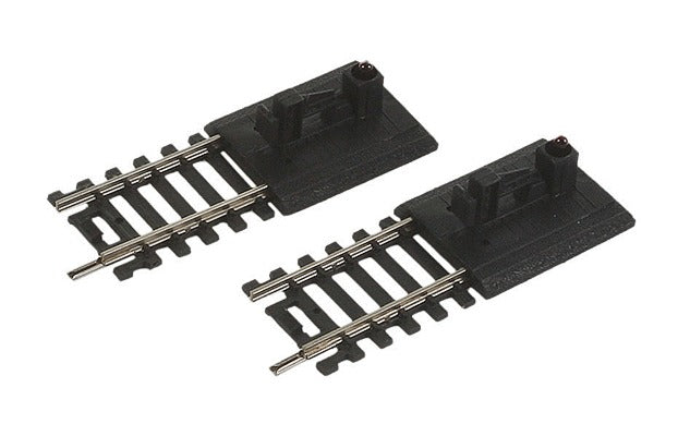 HO Code 100 Lighted Bumper 2-Pack Nickel Silver (LIF3008)