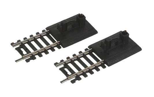 HO Code 100 Lighted Bumper 2-Pack Nickel Silver (LIF3008)