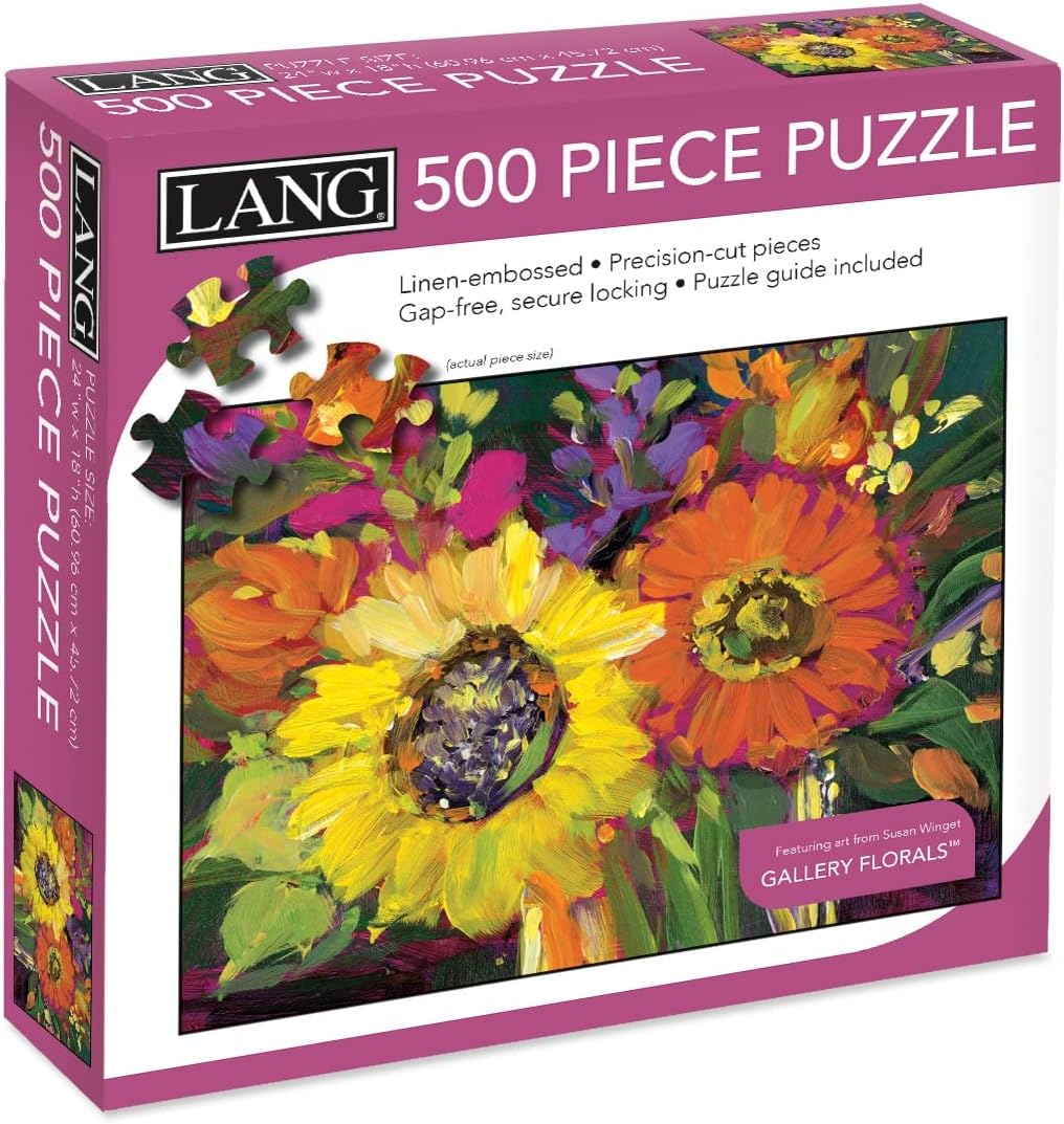 Gallery Florals Puzzle, 24"x18", 500 Pieces (LNG5039179)