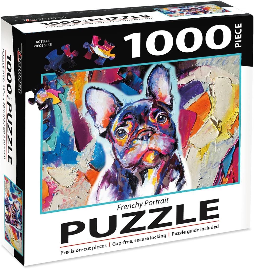 Frenchy Portrait Puzzle, 29"x20", 1000 Pieces (LNG663193)