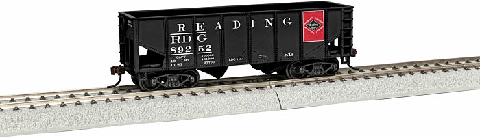 HO RTR 2-Bay Hopper, Reading #89252 (LNL1954050)