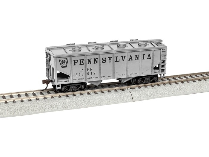 HO 2-Bay Covered Hopper, Pennsylvania (PRR) #257912 (LNL1954380)