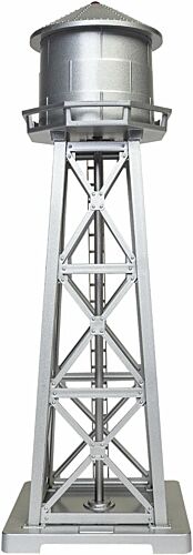 HO Lighted Water Tower, Silver (LNL1956120)
