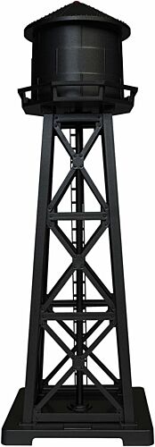HO Lighted Water Tower, Black (LNL1956130)