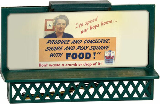 HO War Bonds Lighted Billboard (LNL1956220)