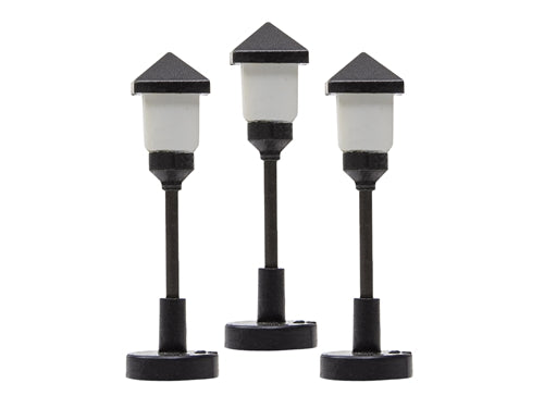 HO Gas Lamps, Frosted (3) (LNL2056180)