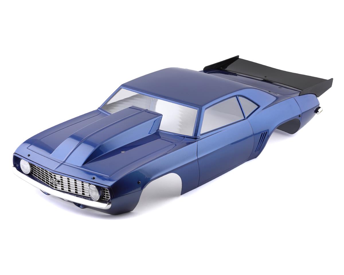 1969 Chevy Camaro Blue Painted Body for 22S Drag (LOS230092)