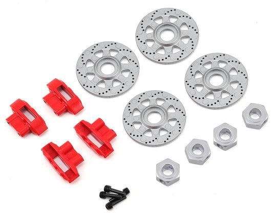 Hex Rotor Caliper and Pin Set for Baja Rey (4) (LOS232006)