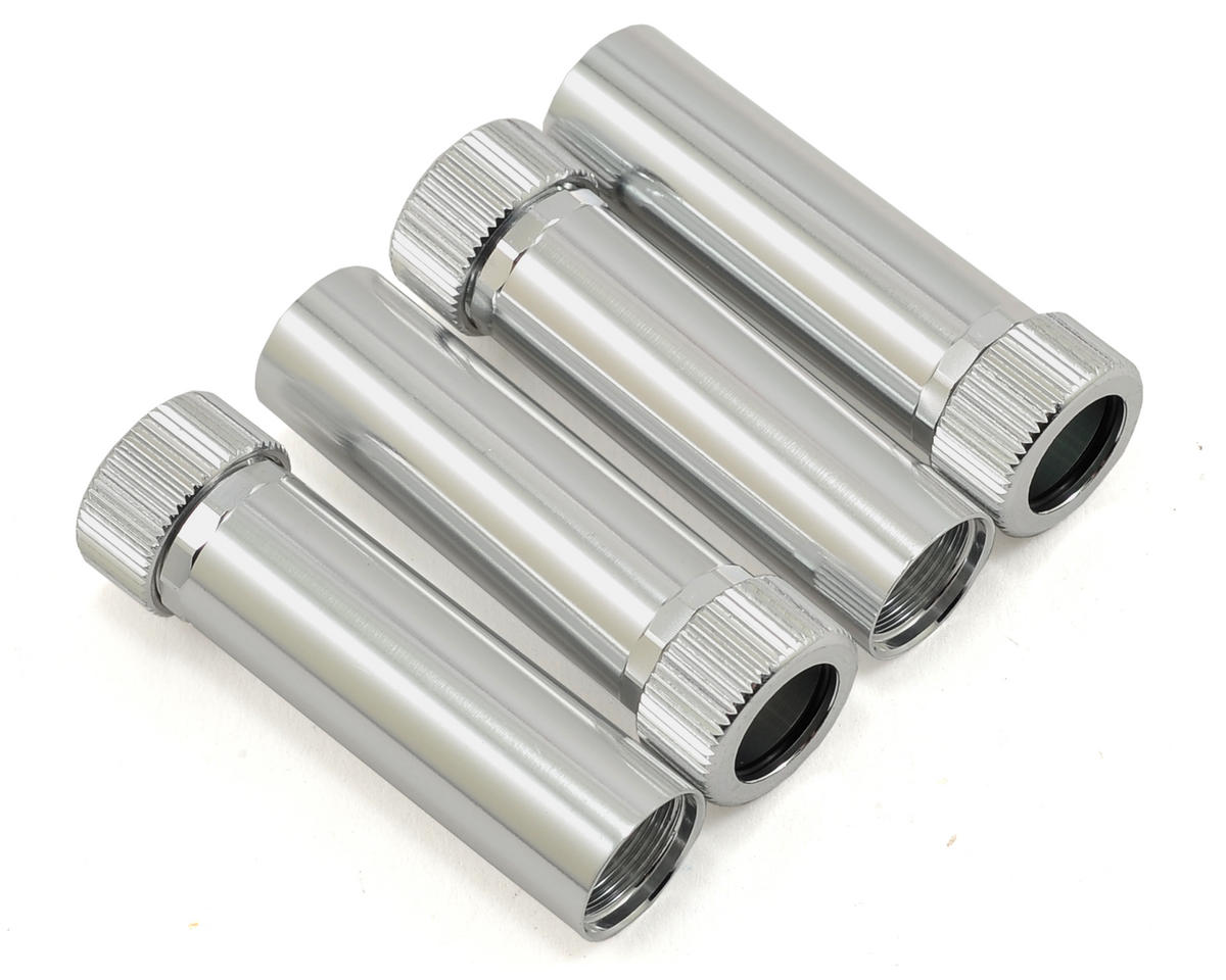 Non-Threaded 1.2" Shock Body Silver for NCR2.0 (4) (LOS234001)