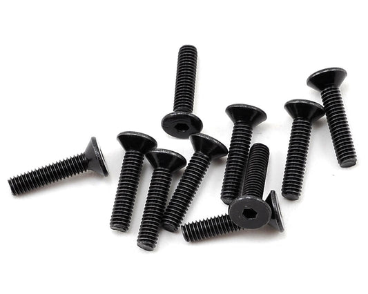 Flat Head Screws 2.5x12mm (10) (LOS235010)