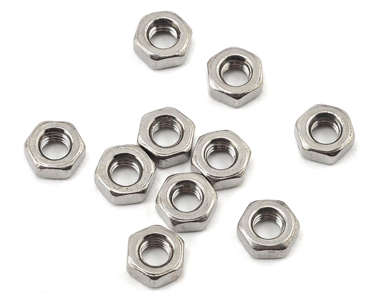 Flat Nut 3x0.5x5mm (10) (LOS235013)