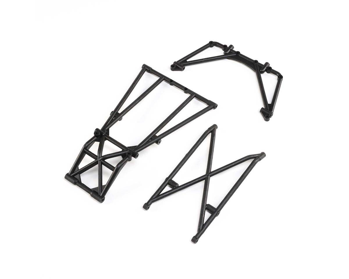 Rear Cage and Hoop Bars Black for LMT (LOS241044)