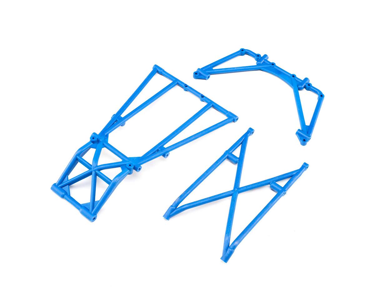 Rear Cage and Hoop Bars Blue for LMT (LOS241049)