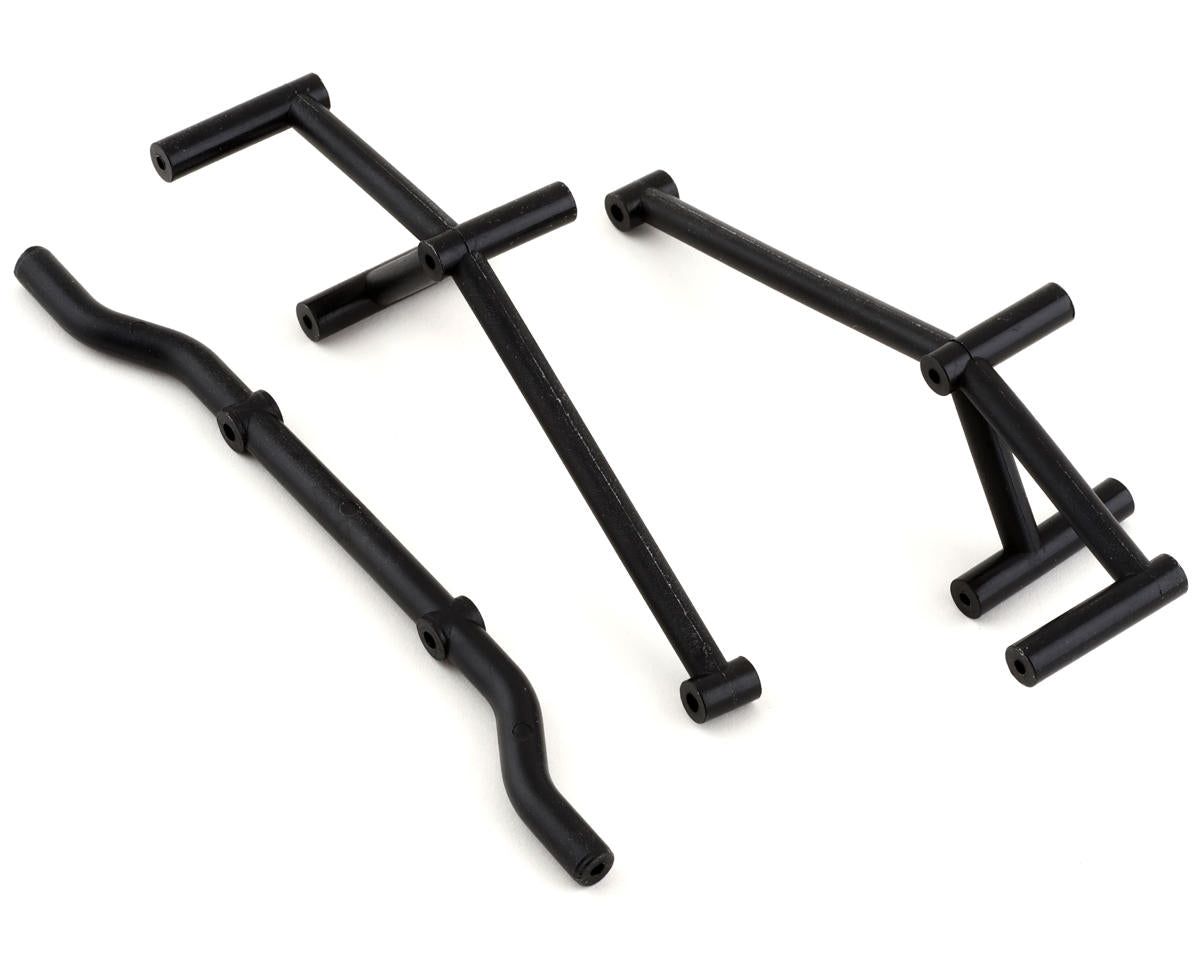 Rear Cage Body Support Black for LMT Mega (LOS241057)