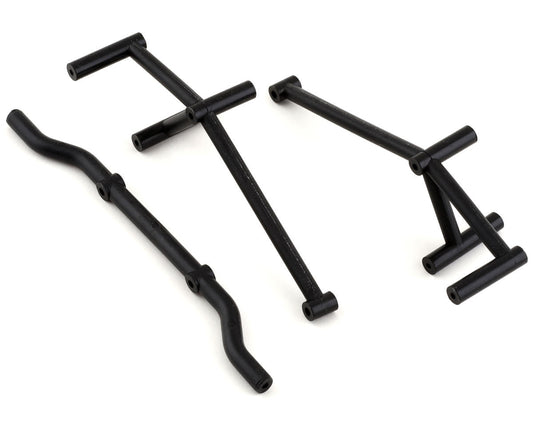 Rear Cage Body Support Black for LMT Mega (LOS241057)