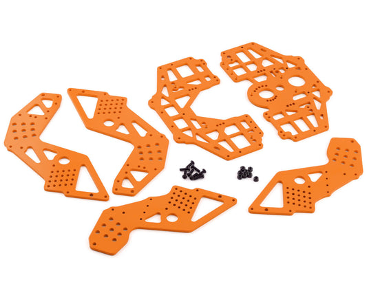 Chassis Set Orange for LMT Mega Bog Hog (LOS241061)