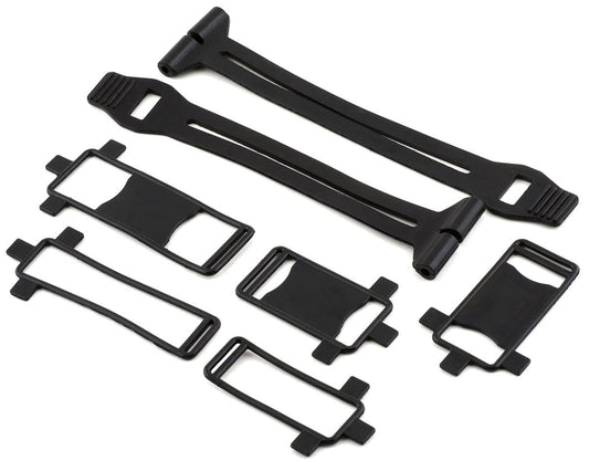 Low CG Battery Straps Low CG Battery Tray for LMT Mega (LOS241066)