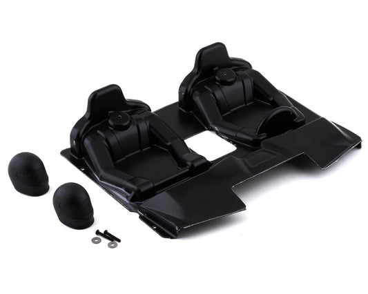 Replacement Clear Interior Set with Helmets for Super Baja Rey 2.0 (LOS250047)