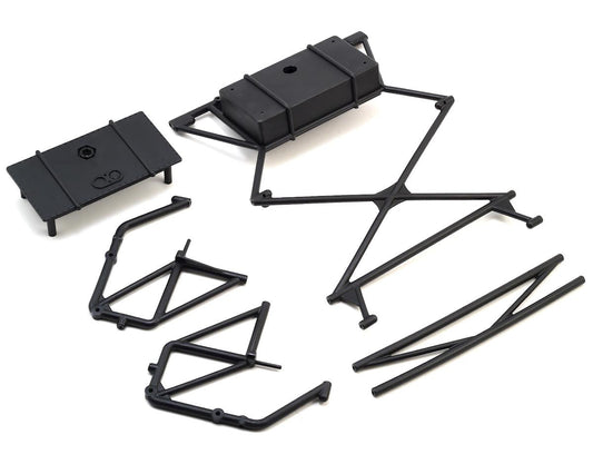 Left and Right Rear Body Mount Bar and X-Bar X-Bar for Super Baja Rey (LOS251055)