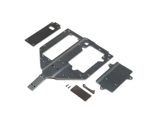 Chassis Motor and Battery Cover Plates for Super Rock Rey (LOS251083)