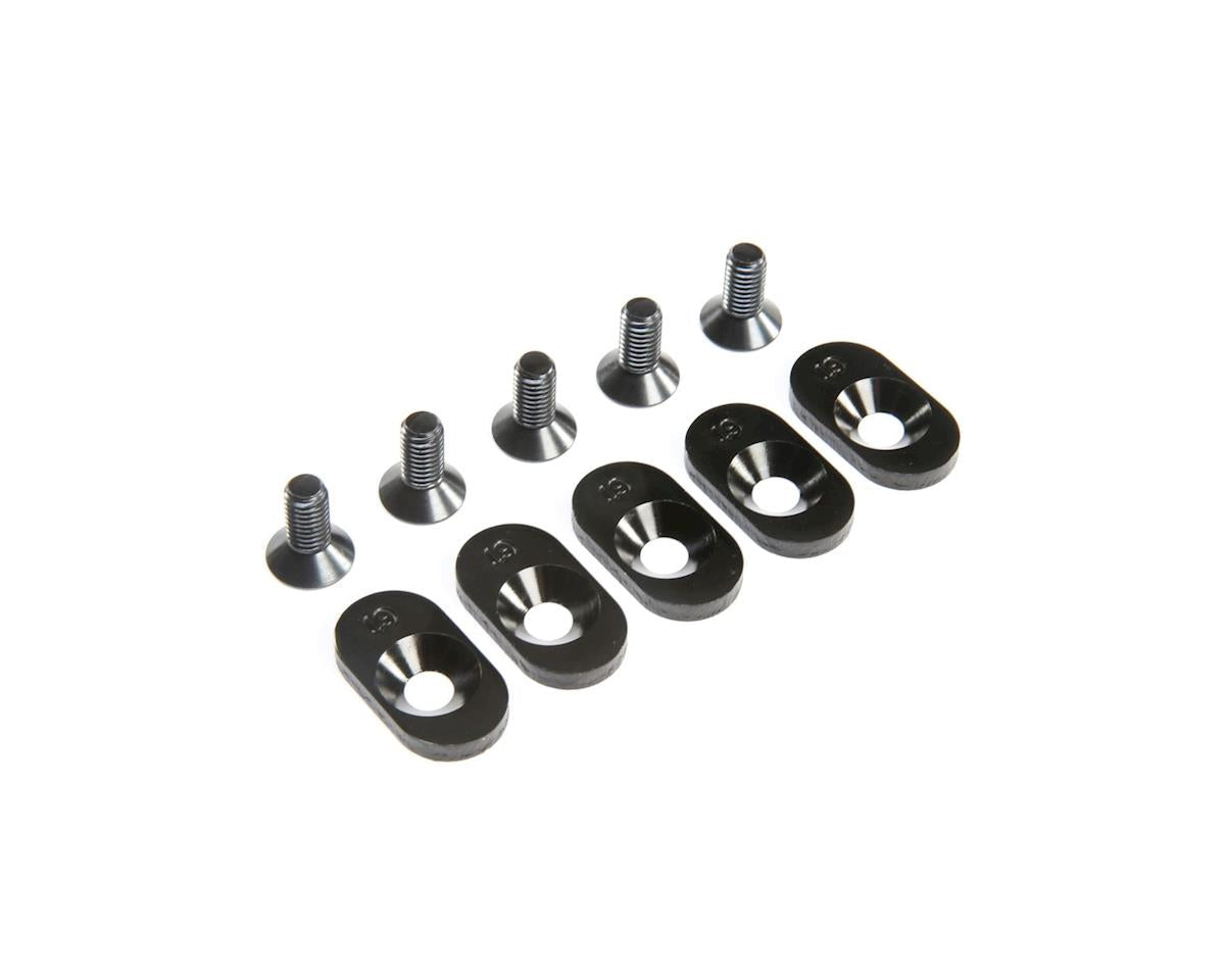 Engine Mount Insert and Screws 19T for 5IVE-T 2.0 (5) (LOS252101)
