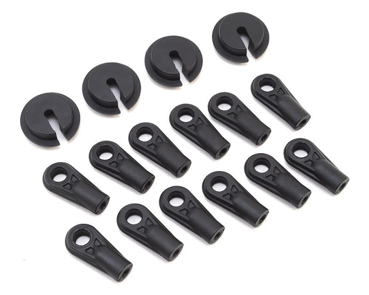 Shock and Rod Ends with Spring Cups for Super Baja Rey 2.0 (12) (LOS254034)