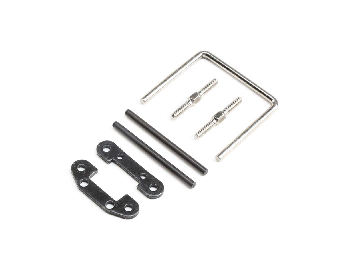 Front Hinge Pin and Brace Set for Super Rock Rey (LOS254058)