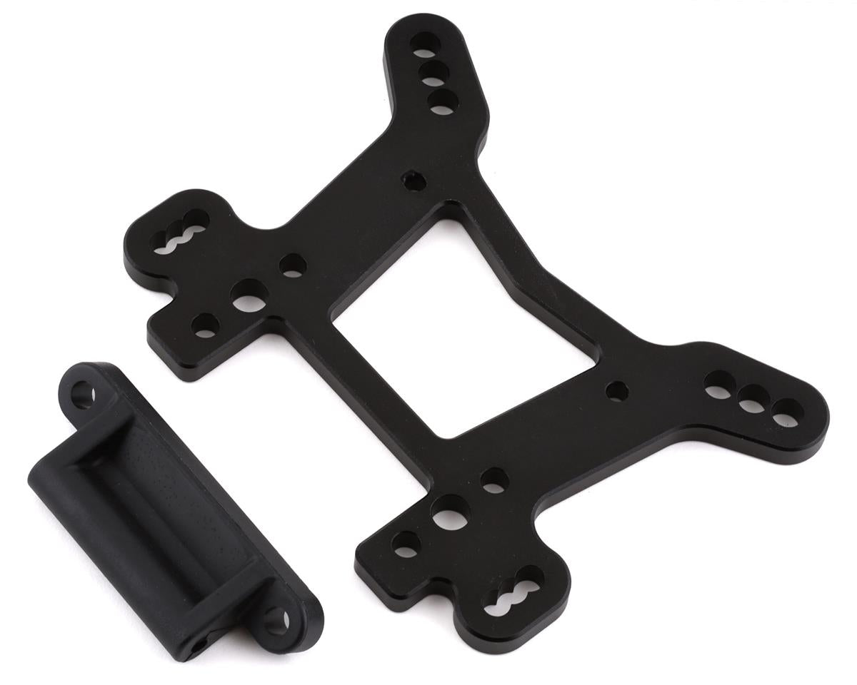 Aluminum Front Shock Tower Black for DBXL-E 2.0 (LOS254063)